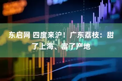 东启网 四度来沪！广东荔枝：甜了上海、富了产地